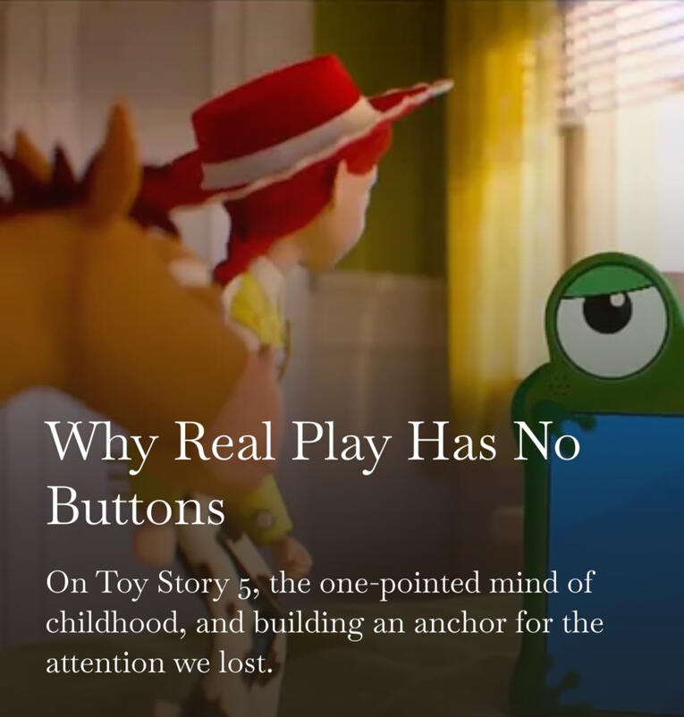 Why Real Play Has No Buttons